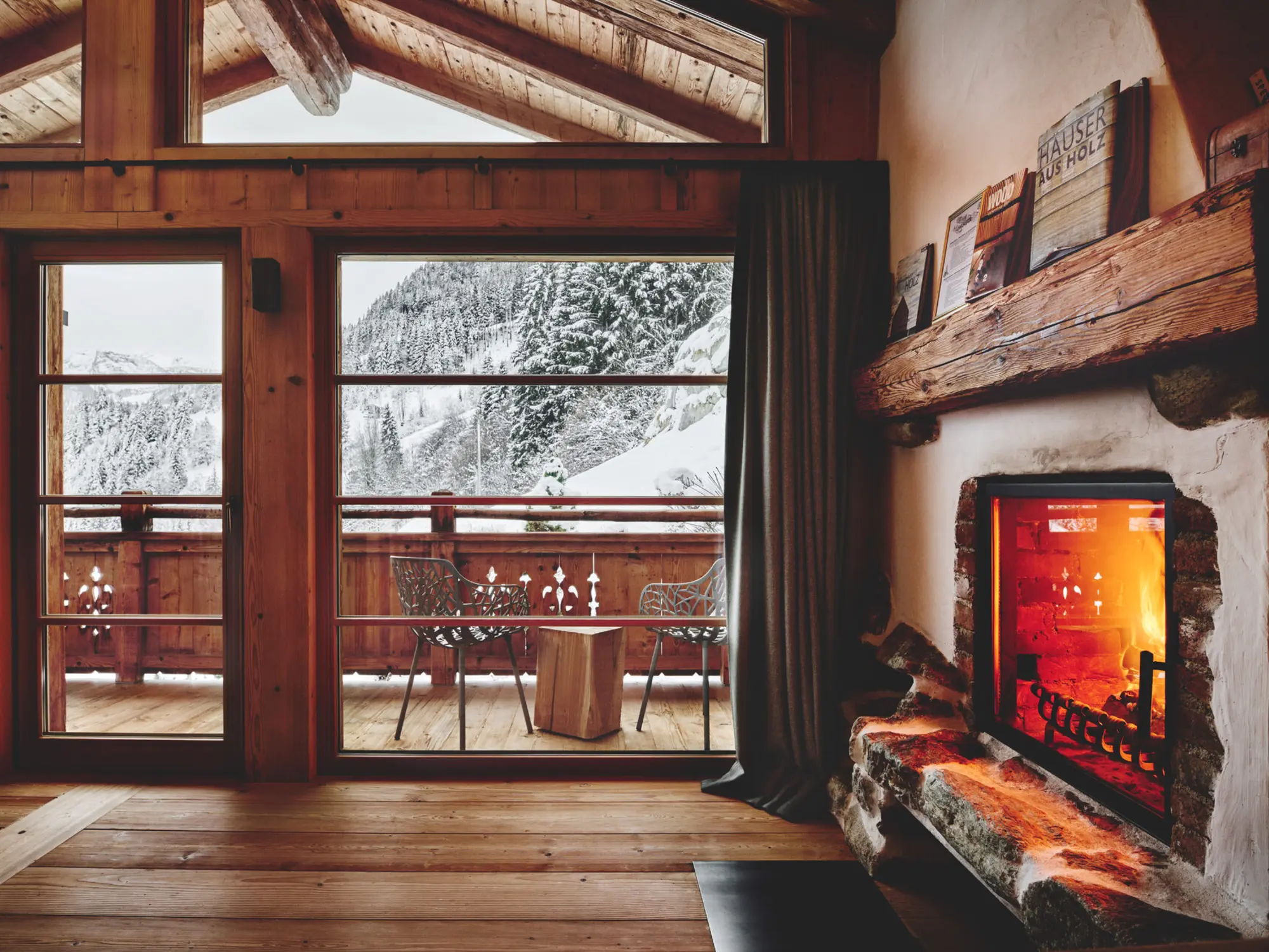 HochLeger Sportchalet im Winter | Kamin | Balkon | Aussicht